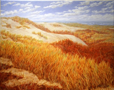 Dunes 11
16" x 20"
acrylic on canvas
©2007
$600*